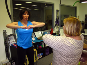Edye instructing